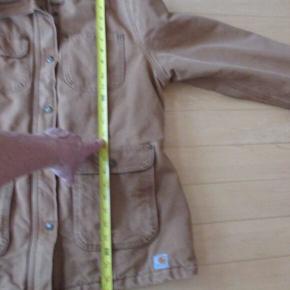 New Carhartt Canvas Barn Jacket Womens Large - Picture 12 of 14